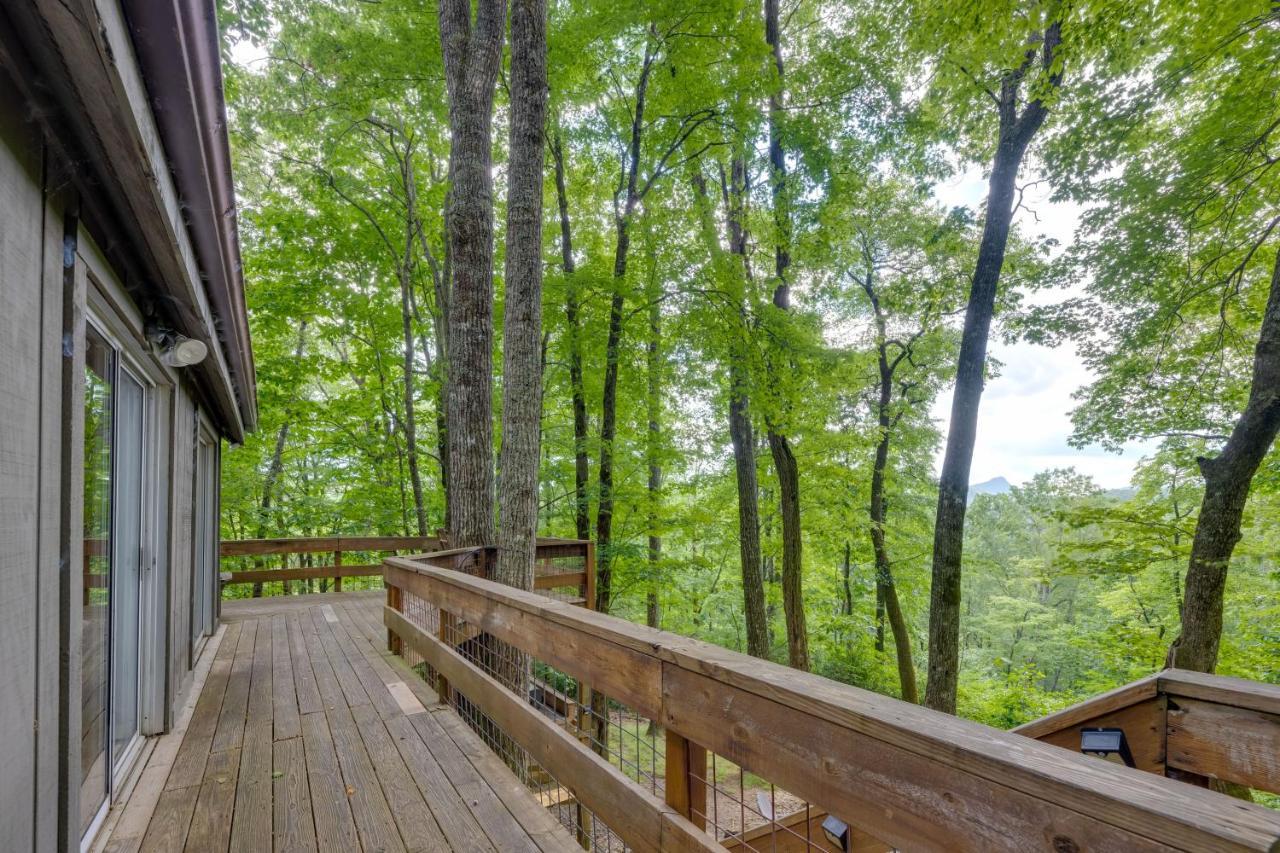 Sapphire Valley Cabin With Private Mountain Views! Exteriör bild