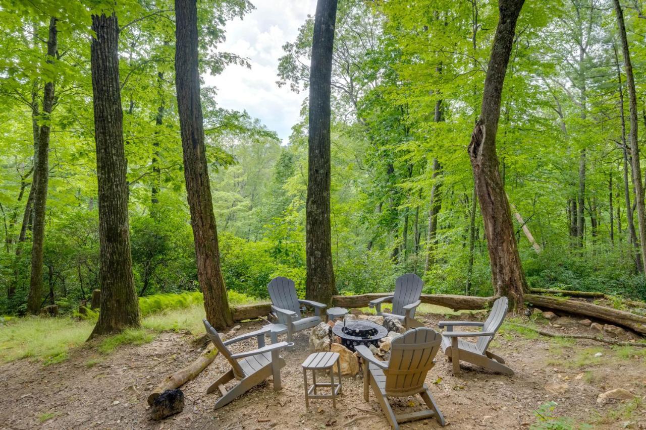 Sapphire Valley Cabin With Private Mountain Views! Exteriör bild